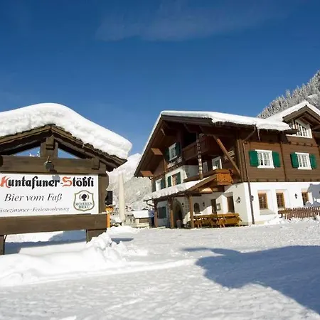 Nocleg ze śniadaniem Muntafuner Stoebli St. Gallenkirch